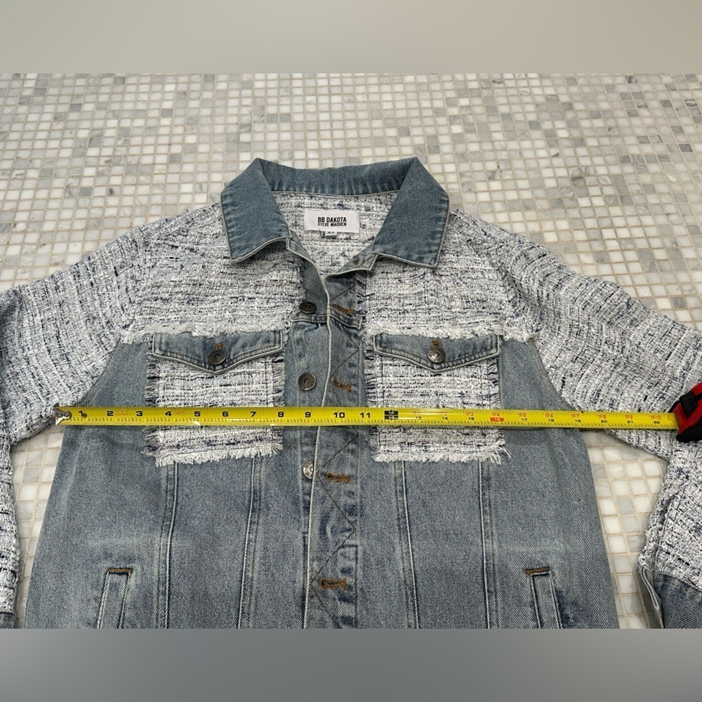 BB Dakota X Steve Madden The Festival Denim Trucker Jacket - Picture 11 of 16